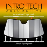 Subaru Legacy/Outback Sedan/Outback/Wagon (05-09) Intro-Tech Premium Custom Auto Sunshade Windshield - SU-24P