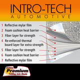 Intro-Tech Premium Custom Auto Windshield Sunshade for 17-22 Chrysler Pacifica CR-61AP